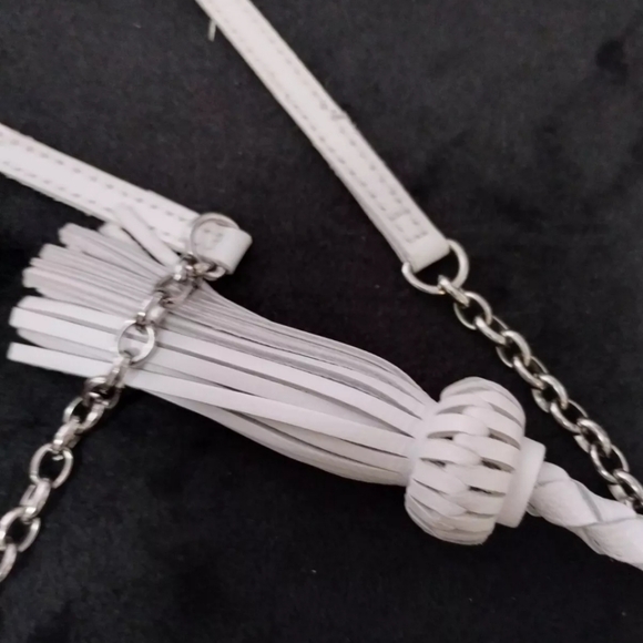 Brighton Genoa Heart White Crossbody Purse Rare - Picture 9 of 16